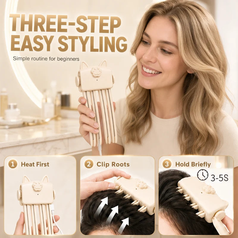 Wireless Heated Root Comb