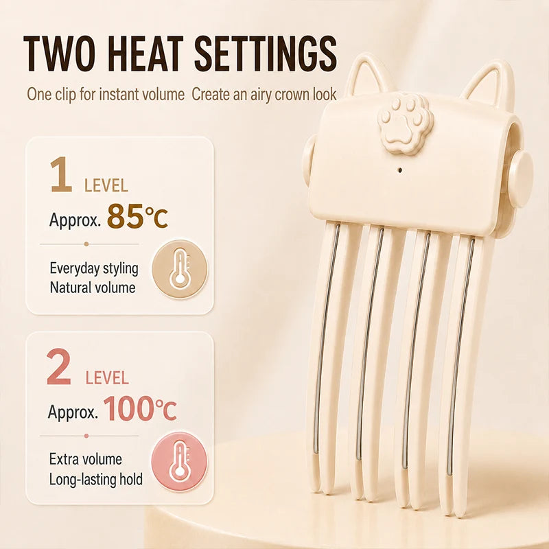 Wireless Heated Root Comb